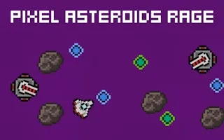 Pixel Asteroids Rage gameplay preview