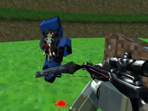 Pixel Paintball Ruins Fun gameplay preview