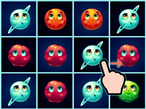 Planets Match 3 gameplay preview