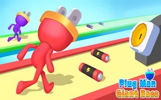 Plug Man Giant Race gameplay preview