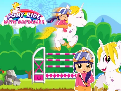 Pony Ride With Obstacles gameplay preview
