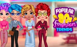 Popular 80's Fashion Trends gameplay preview