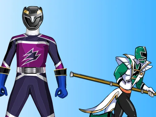 Power Rangers Dressup gameplay preview