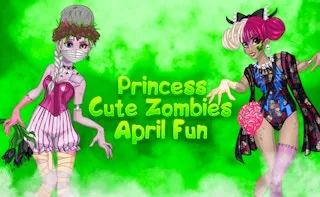 Princess Cute Zombies April Fun gameplay preview