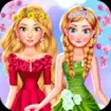 Princess Girls Spring Blossoms