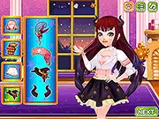Princess Halloween Makeover gameplay preview