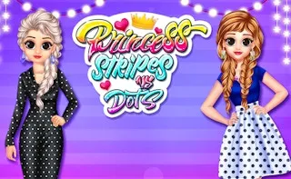 Princess Stripes Vs Dots gameplay preview
