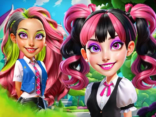 Princesses at Horror School gameplay preview