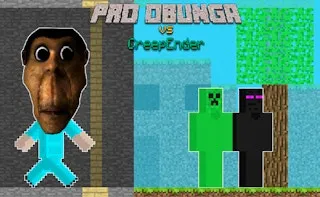 Pro Obunga vs CreepEnder gameplay preview