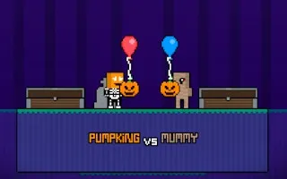 Pumpking vs Mummy gameplay preview