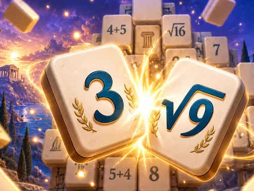 Pythagoras Mahjong gameplay preview