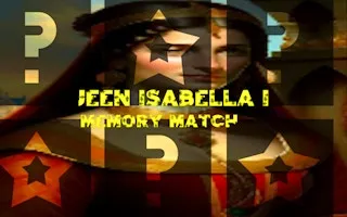 Queen Isabella I Memory Match gameplay preview