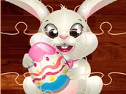 Rabbit Jigsaw Puzzle gameplay preview