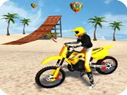 Racing Moto: Beach Jumping Simulator gameplay preview