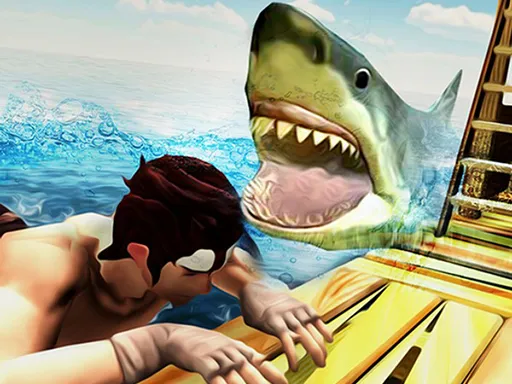 Raft Shark Hunting gameplay preview