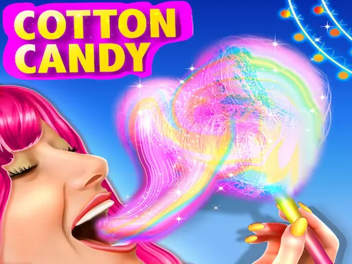 Rainbow Cotton Candy gameplay preview