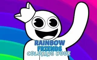 Rainbow Friends Coloring Book gameplay preview
