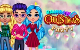 Rainbow Girls Christmas Party gameplay preview