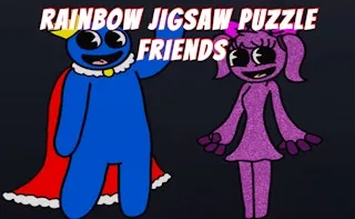 Rainbow Jigsaw Puzzle Friends gameplay preview