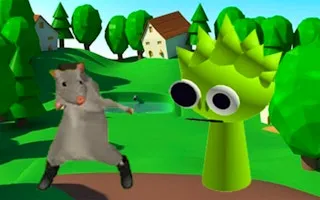 Ratomilton Meets Sprunki Physics Puzzle Adventure gameplay preview