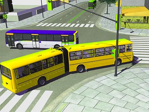 Real Bus Driving 3d simulator gameplay preview