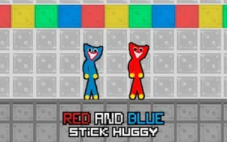 Red and Blue Stick Huggy gameplay preview