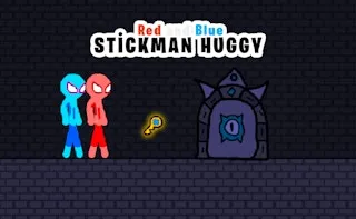 Red and Blue Stickman Rope gameplay preview