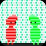 Red and Green 6: Color Rain