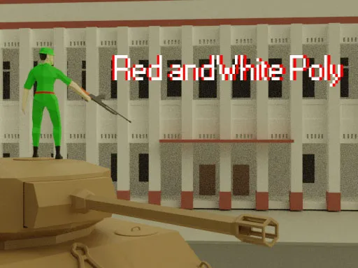 Red and White Poly gameplay preview