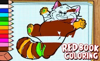 Red Coloring Book gameplay preview