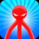 Red Stickman vs Monster School