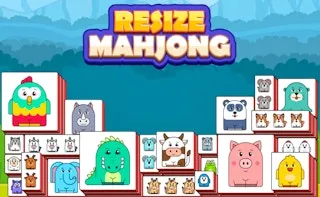 Resize Mahjong gameplay preview