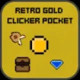 Retro Gold Clicker Pocket