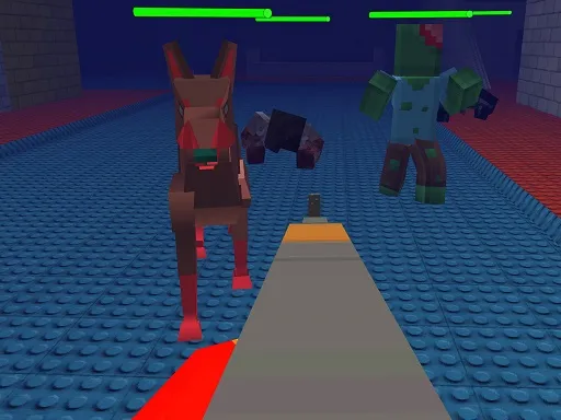 Revenge Of the PixelMan Survival gameplay preview