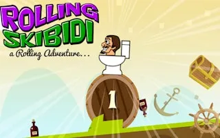 Rolling Skibidi gameplay preview
