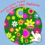 Round jigsaw Puzzle - Collect the Pattern