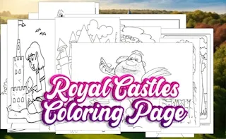 Royal Castles Coloring Page gameplay preview