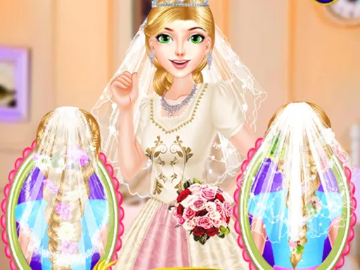 Royal Wedding Hair Design gameplay preview