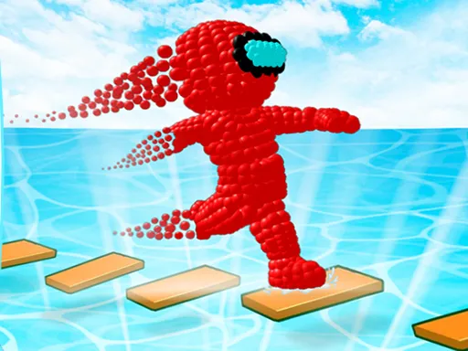 Sandman Pixel Race 3D gameplay preview