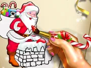 Santa Christmas Coloring gameplay preview
