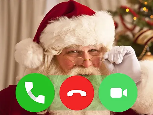 Santa Fake Call gameplay preview
