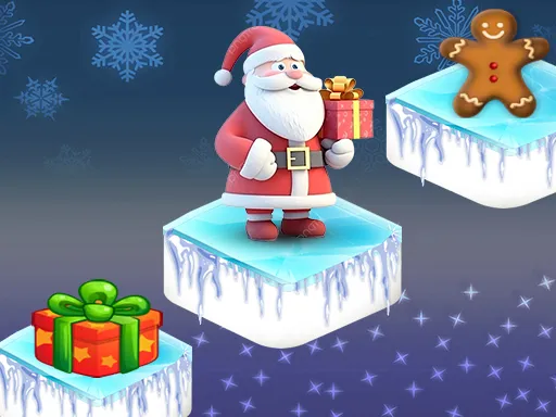 Santa Ice Jump gameplay preview