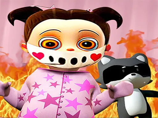 Scary Baby Pink Horror Game gameplay preview