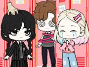 School Style Dress Up gameplay preview
