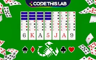 Scorpion Solitaire gameplay preview