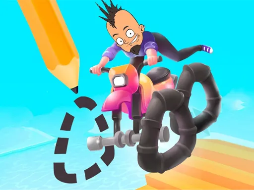 Scribble racing gameplay preview