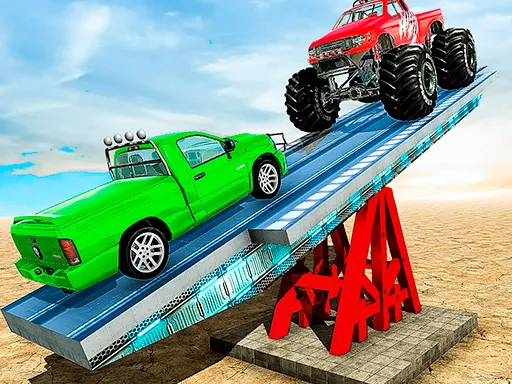 SeeSaw Ramp Car Balance Driving Challenge gameplay preview