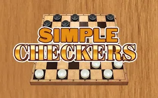 Simple Checkers gameplay preview