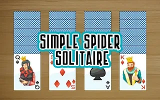 Simple Spider Solitaire gameplay preview