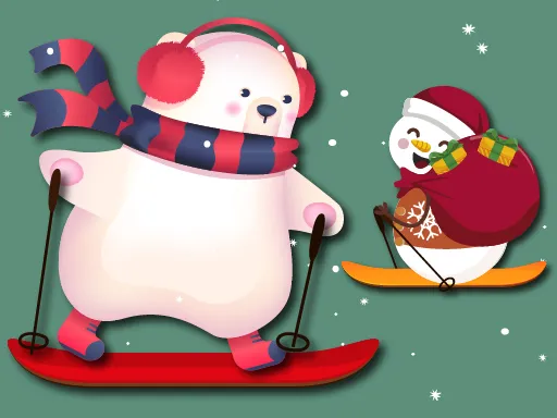 Ski Xmas gameplay preview